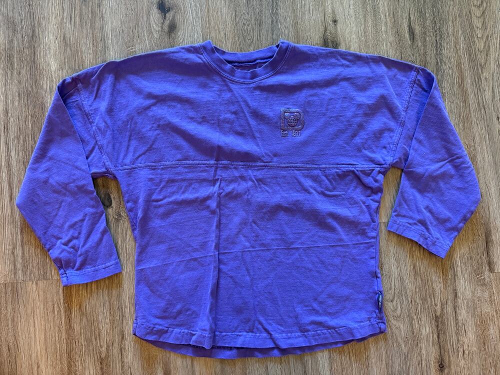 Disney World Youth Purple Spirit Jersey Size XL
